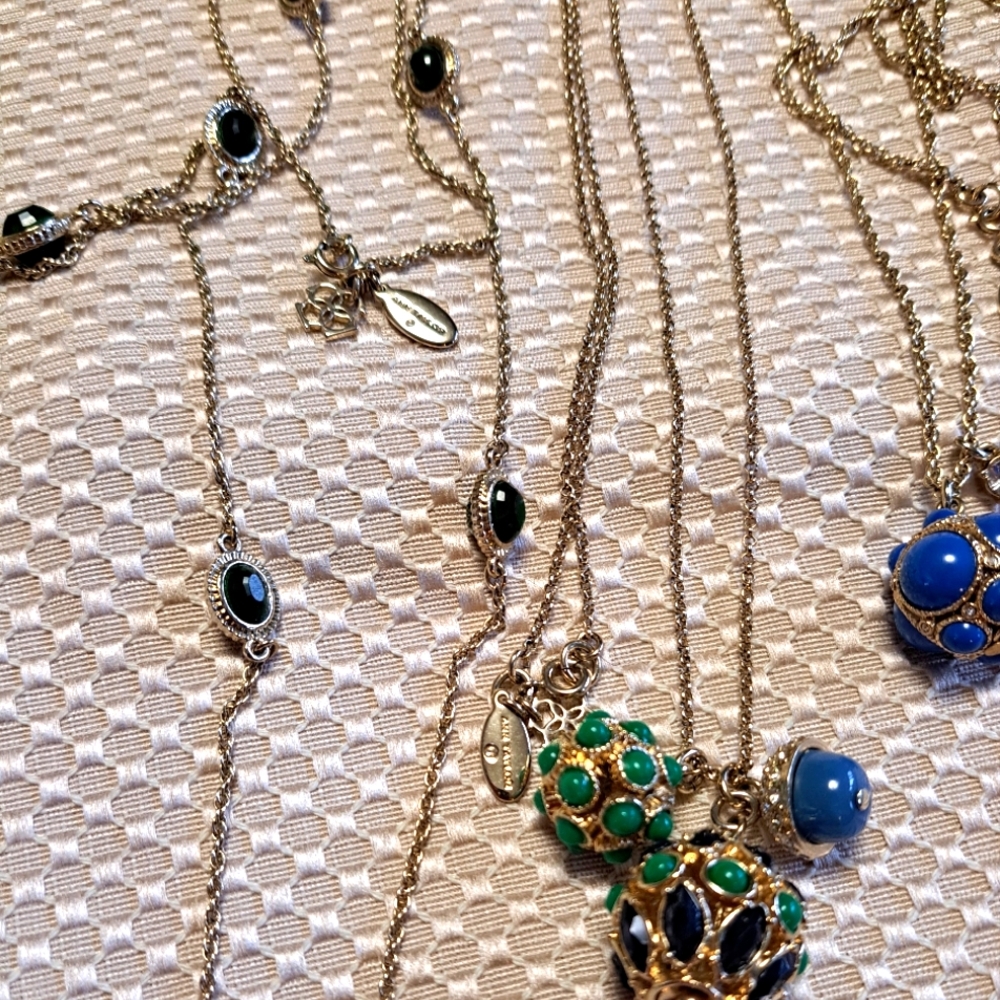 Ann Taylor Vintage Necklace Lot. All three pieces for one low price.